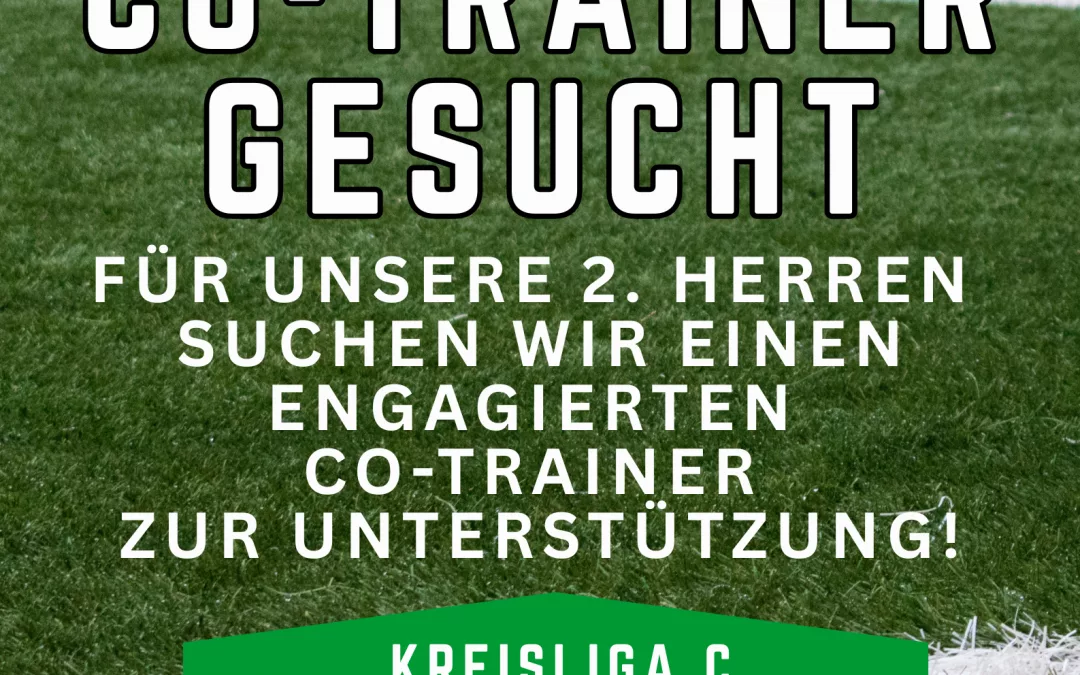 Werde Teil unseres Trainerteams! 🌿