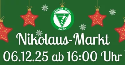 Einladung zum Nikolaus-Markt beim SC Gatow